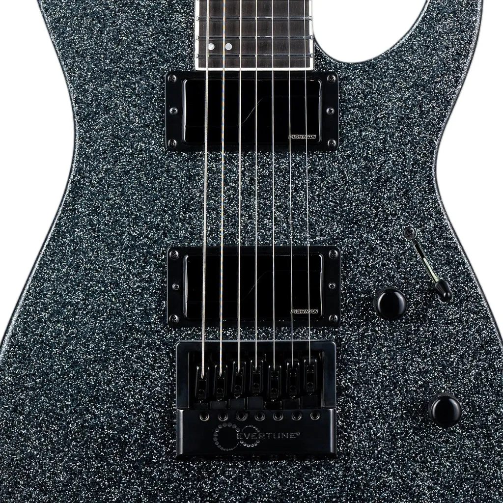 ESP LTD M-1007 Baritone Evertune Electric Guitar - Granite Sparkle