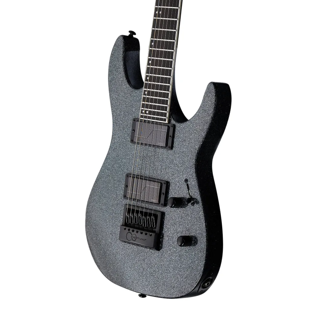 ESP LTD M-1007 Baritone Evertune Electric Guitar - Granite Sparkle