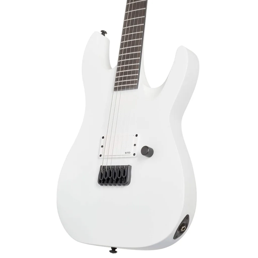 ESP LTD M-HT Arctic Metal Electric Guitar - Snow White Satin