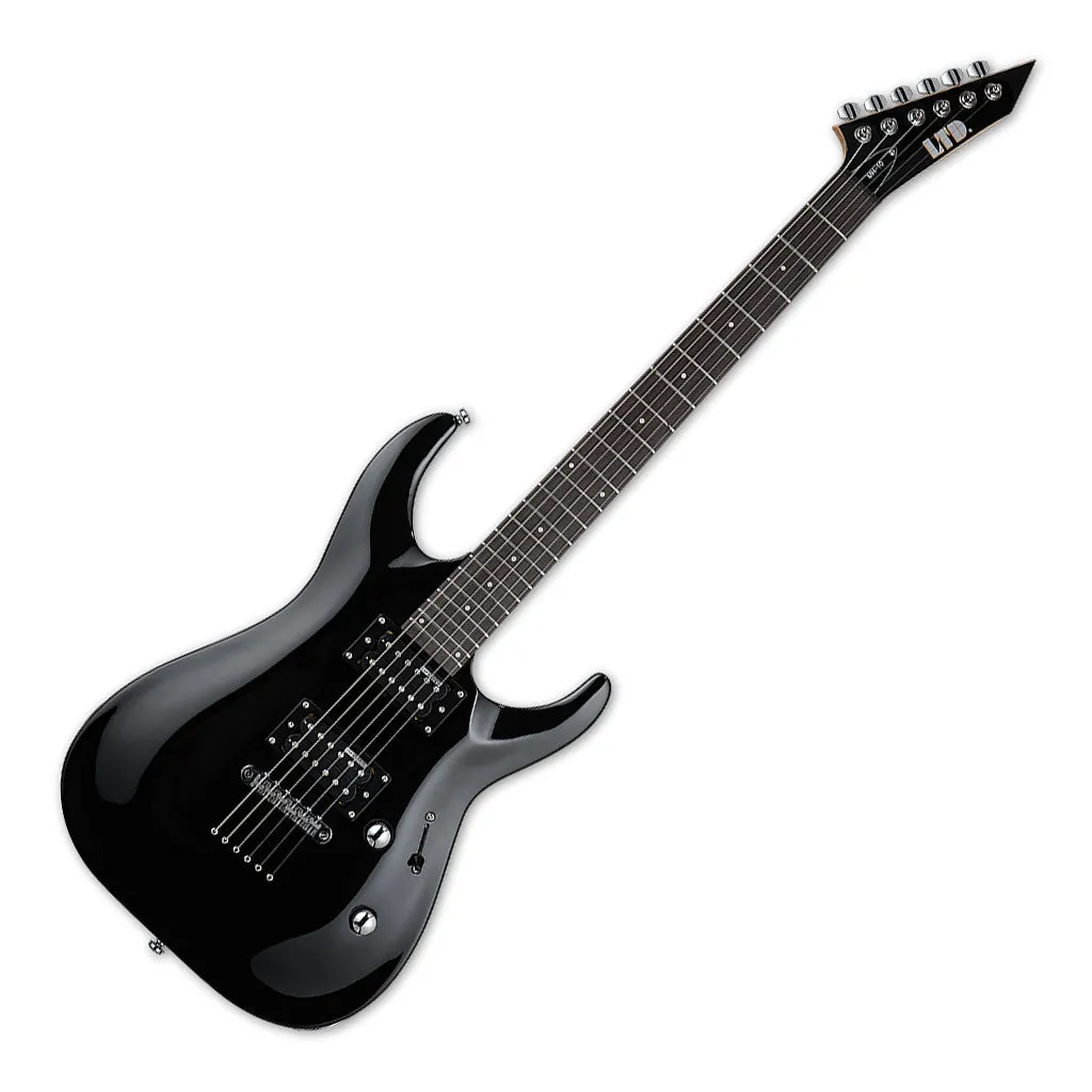 ESP LTD MH-10 Electric Guitar w/ Gig Bag - Black - LMH-10KITBLK