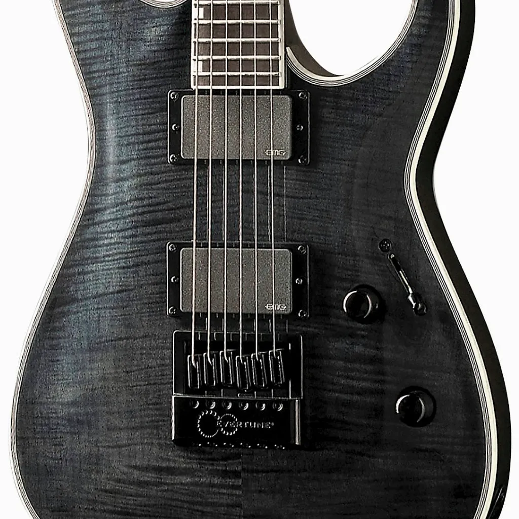 ESP LTD MH-1000ET with Evertune See Thru Black