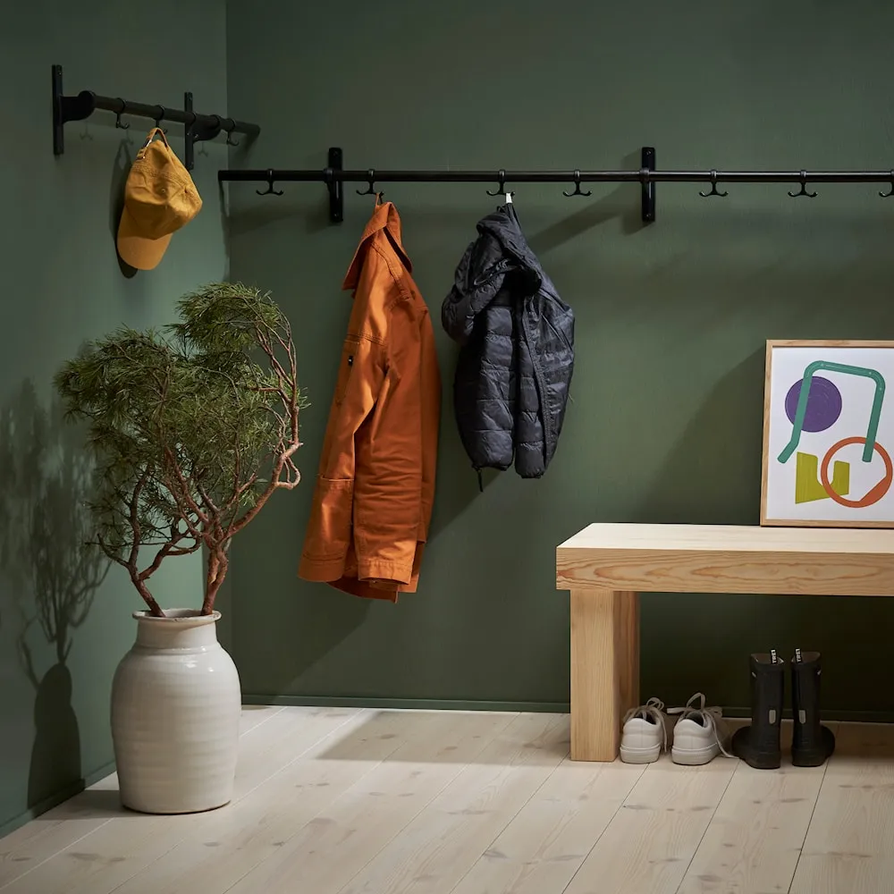 Essem Design Nostalgi Hook Bar Oak, Black