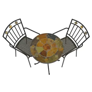 Europa Leisure Ondara Bistro Table & 2 Malaga Chairs