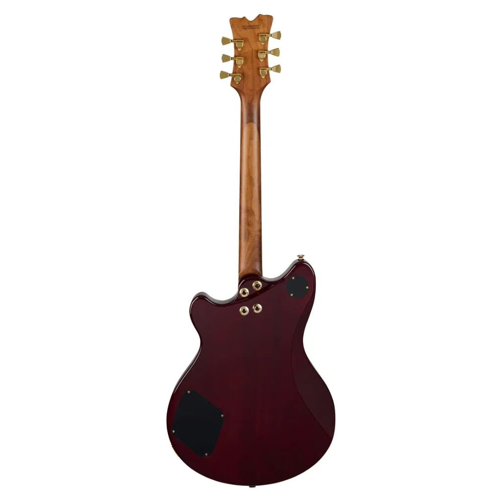 EVH SA-126 Standard Semi-Hollowbody Electric Guitar - Wine Red