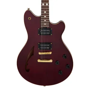 EVH SA-126 Standard Semi-Hollowbody Electric Guitar - Wine Red