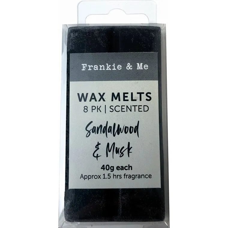 F&M Wax Melts Sandalwood Musk, 8pk