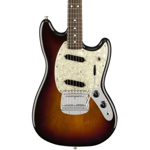 Fender American Performer Mustang - 3 Tone Sunburst - Rosewood Fretboard