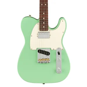 Fender American Performer Telecaster Hum - Satin Surf Green - Rosewood Fretboard
