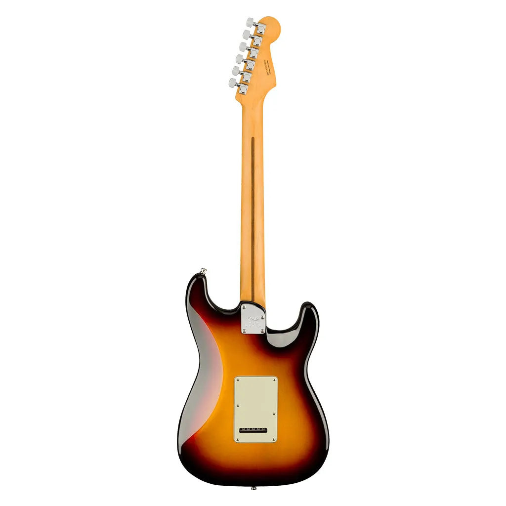 Fender - American Ultra Stratocaster Left-Hand, Maple Fingerboard, Ultraburst