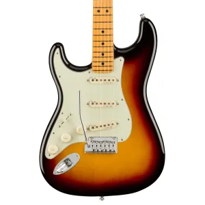 Fender - American Ultra Stratocaster Left-Hand, Maple Fingerboard, Ultraburst