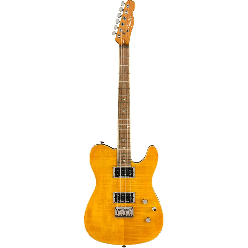 Fender Custom Telecaster HH - Flame Maple Amber - Laurel