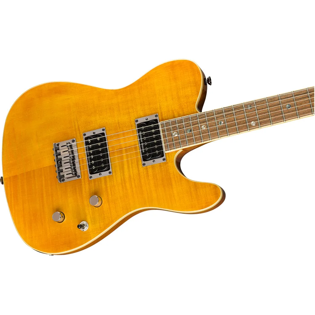 Fender Custom Telecaster HH - Flame Maple Amber - Laurel