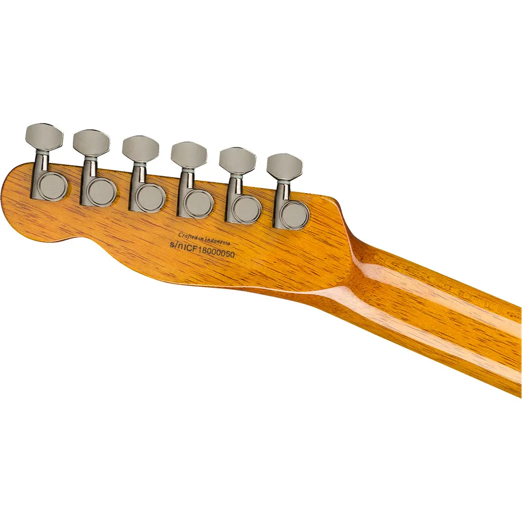 Fender Custom Telecaster HH - Flame Maple Amber - Laurel