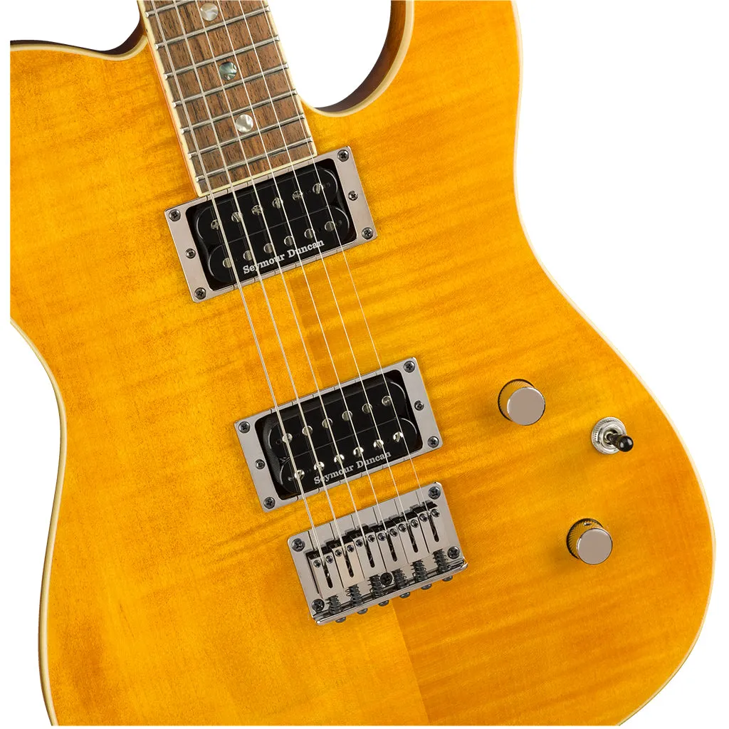 Fender Custom Telecaster HH - Flame Maple Amber - Laurel