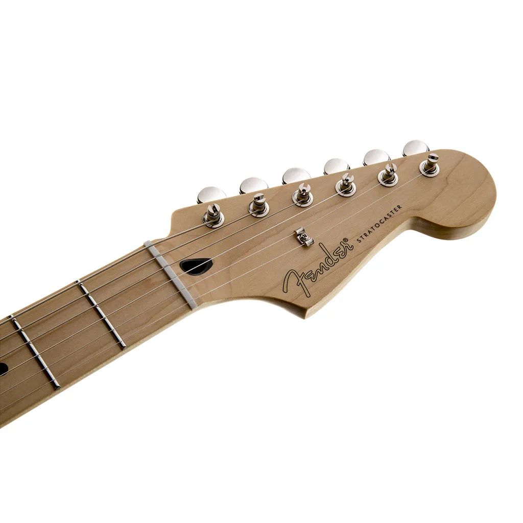 Fender Jimmie Vaughan Tex-Mex Stratocaster - Olympic White - Maple