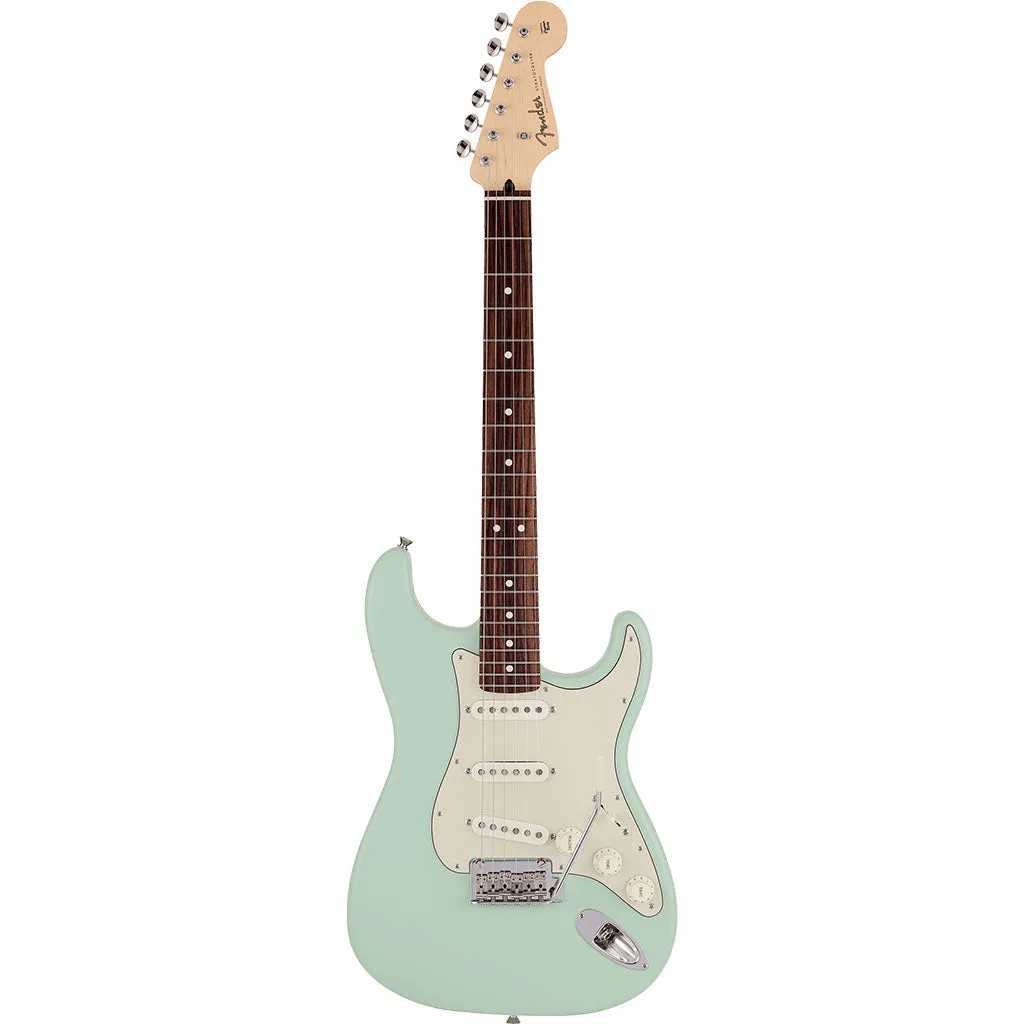 Fender Made in Japan Junior Collection Stratocaster, Rosewood Fingerboard, Satin Surf Green