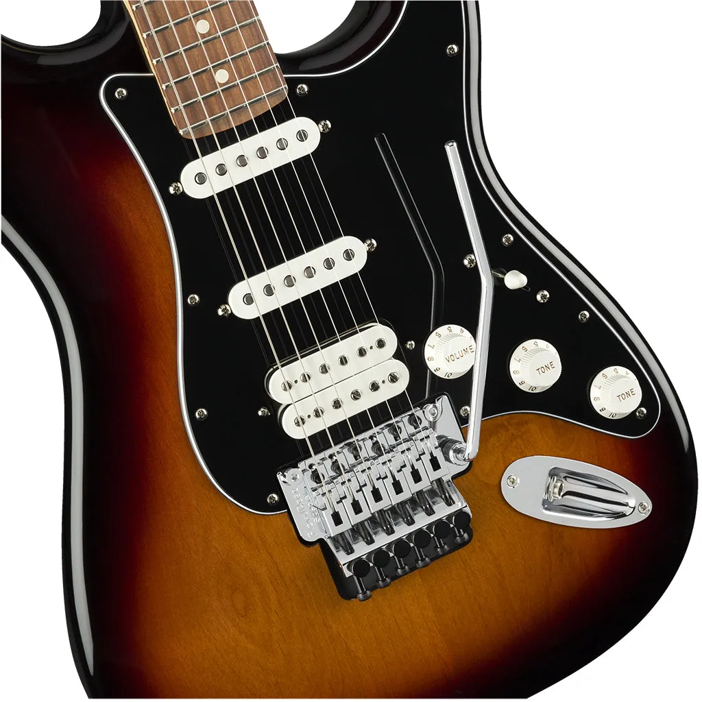 Fender Player Stratocaster Floyd Rose HSS - 3 Tone Sunburst - Pau Ferro