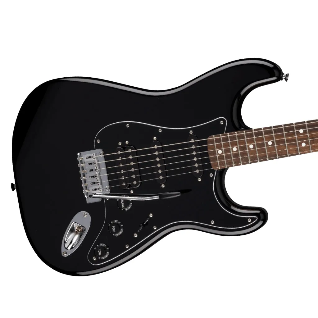 Fender Standard Stratocaster HSS, Laurel Fingerboard Electric Guitar - Black