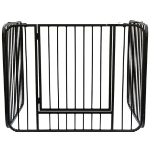 Fire Guard w/ Door, Foldable, 234cm x 76cm
