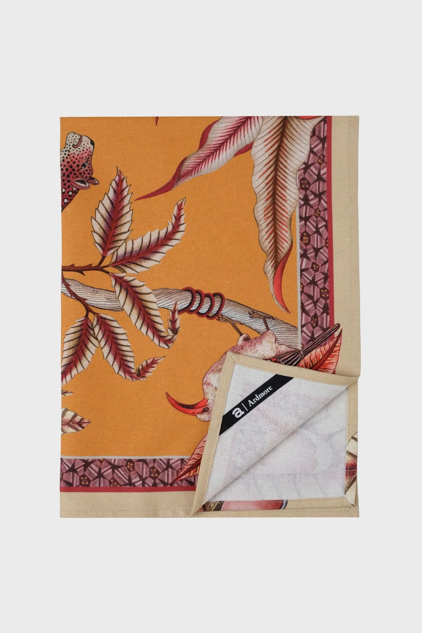 Flame Pangolin Park Tea Towel