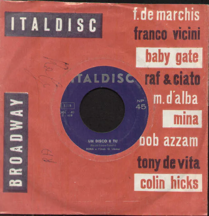 Folle Banderuola / Un Disco E Tu