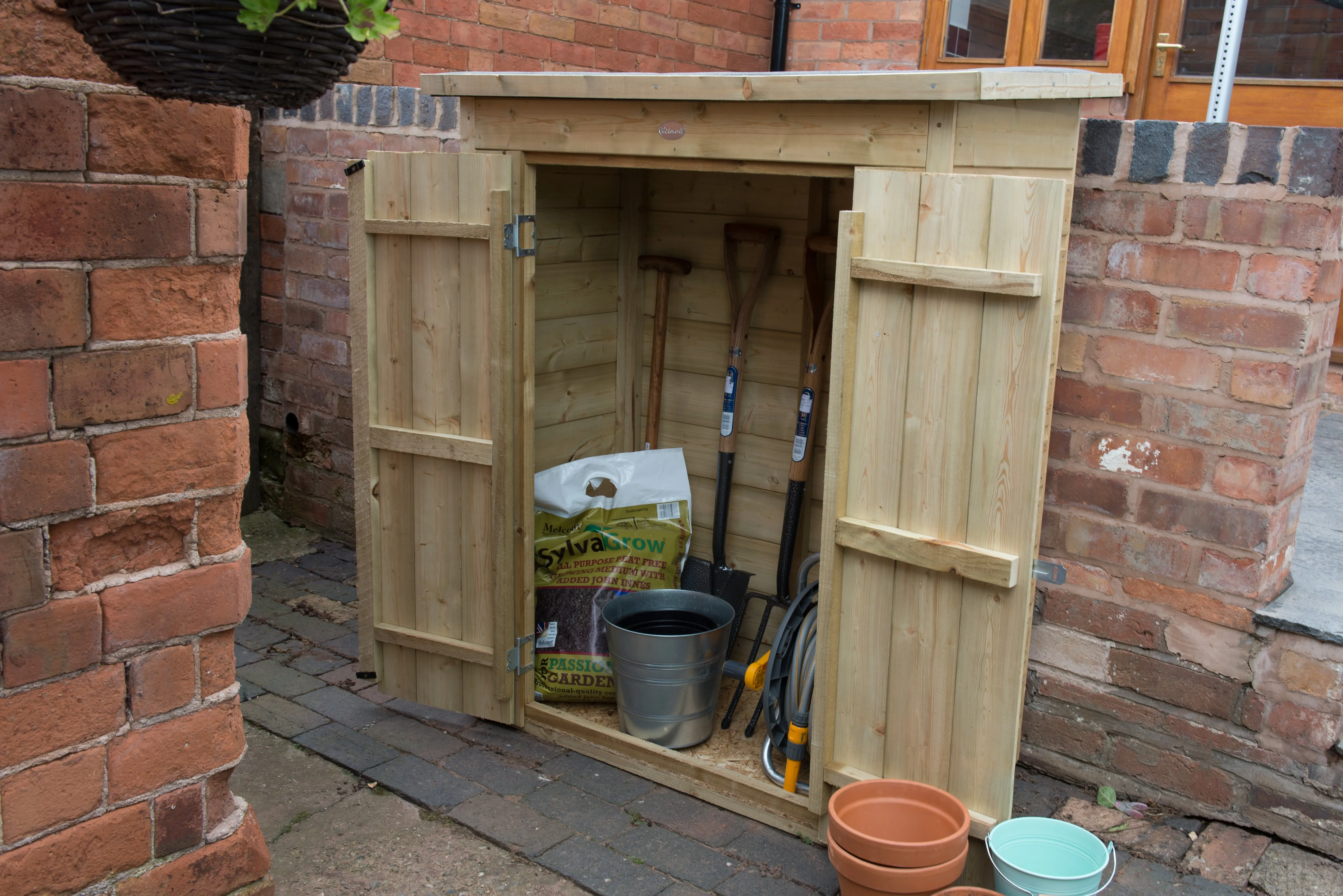Forest Garden Shiplap Pent Garden Store - Pressure Treated