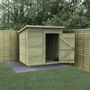 Forest Garden Timberdale 7x5 Pent Shed without Windows
