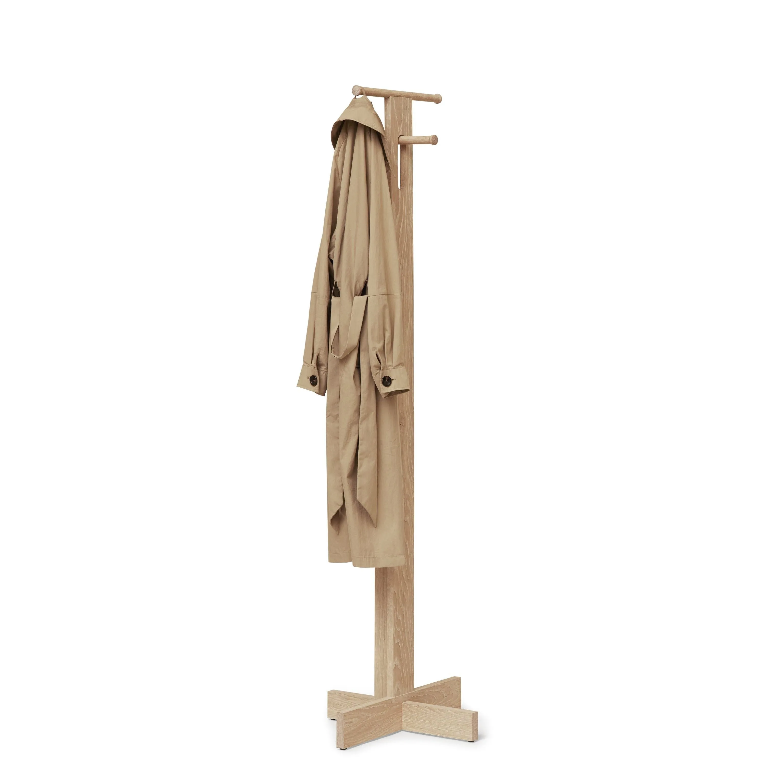 Form & Refine Foyer Coat Stand. White Oak