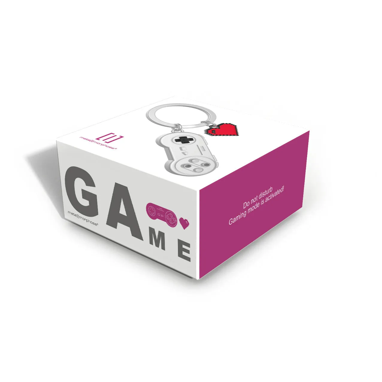 Games Controller Keyring | Chrome