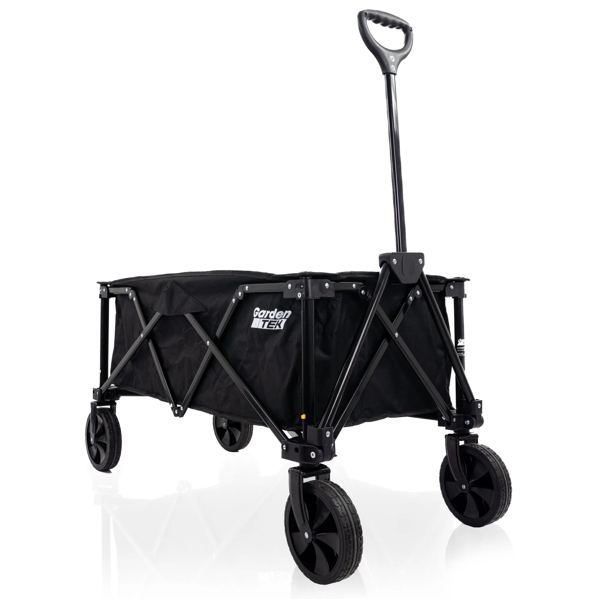 GardenTek Folding Garden Trolley on Wheels 135L GTW220