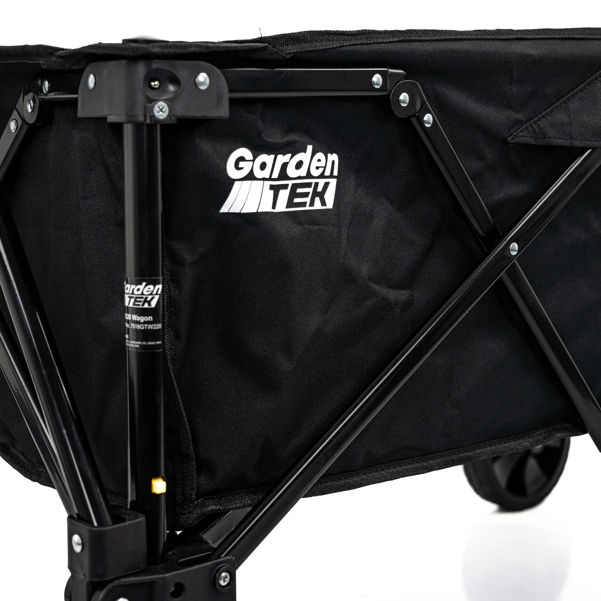 GardenTek Folding Garden Trolley on Wheels 135L GTW220