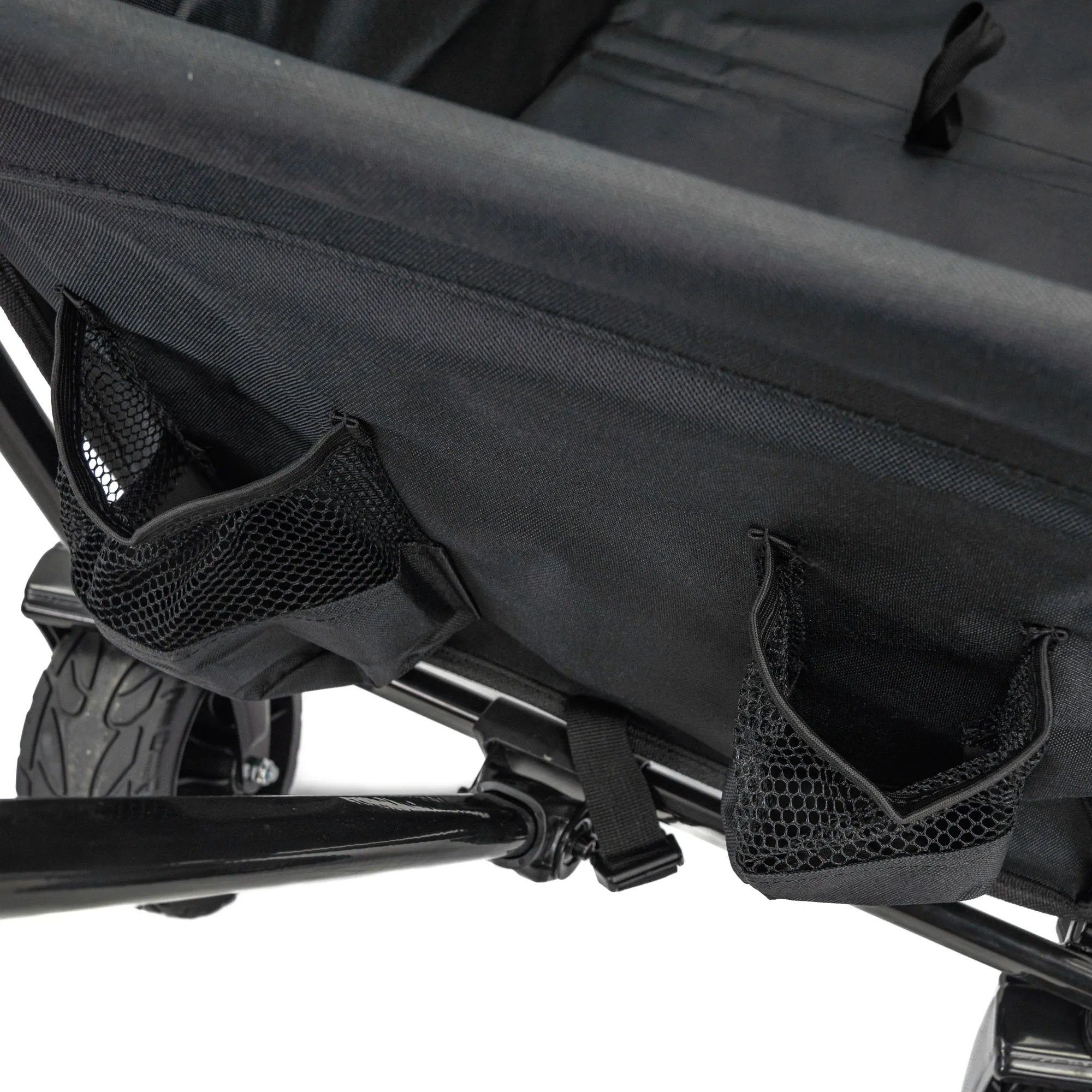 GardenTek Folding Garden Trolley on Wheels 135L GTW260