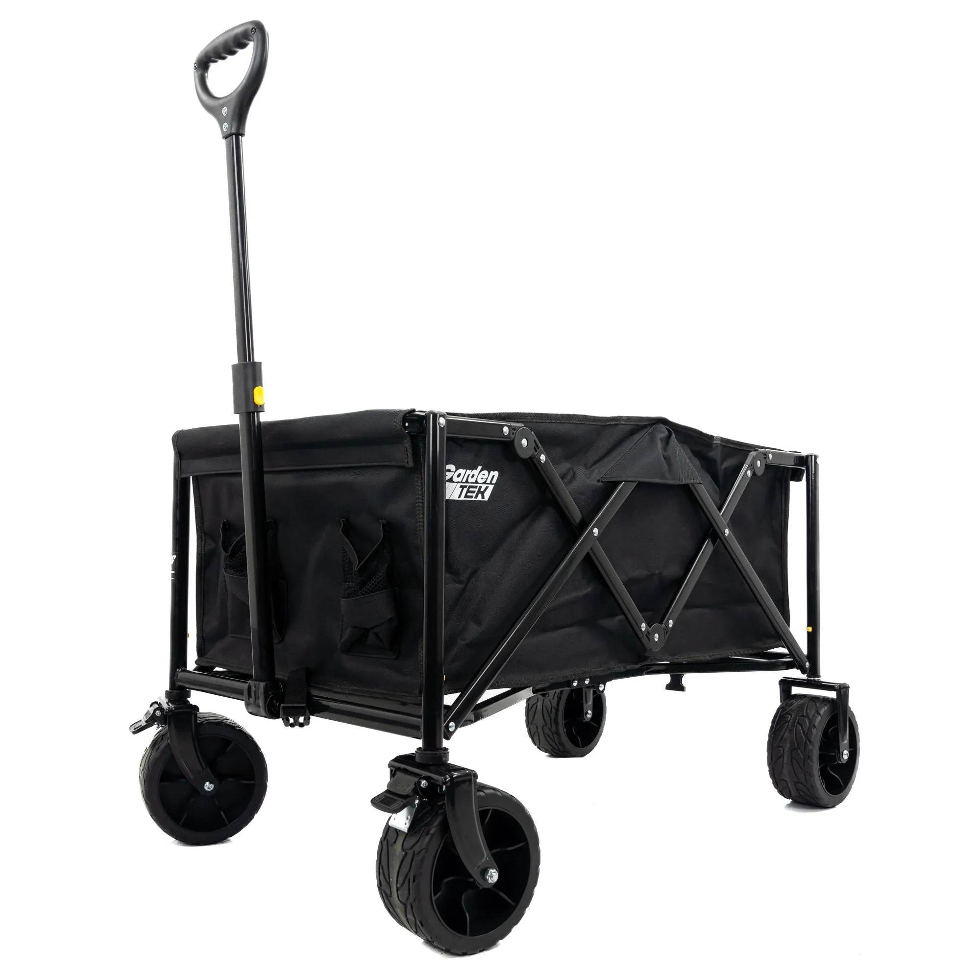GardenTek Folding Garden Trolley on Wheels 135L GTW260