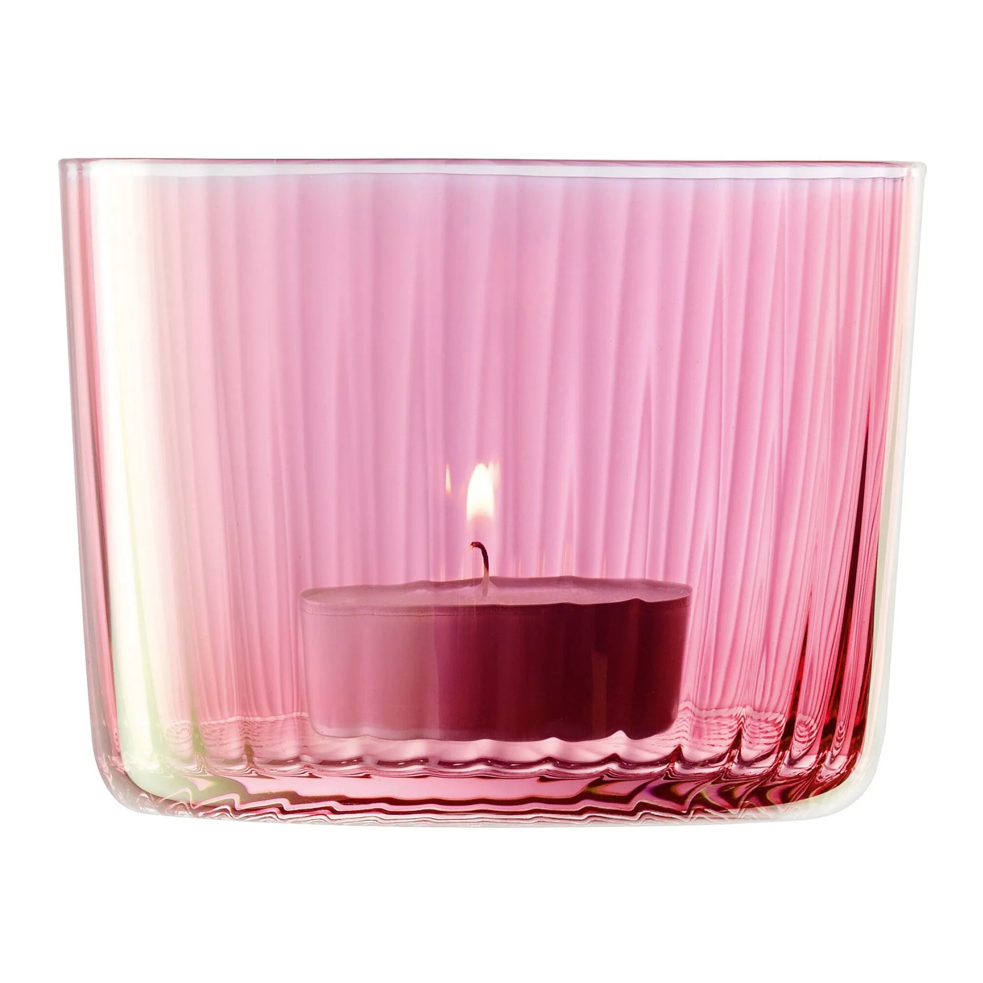 Gems Tealight Holder | Set of 4 | Assorted Garnet