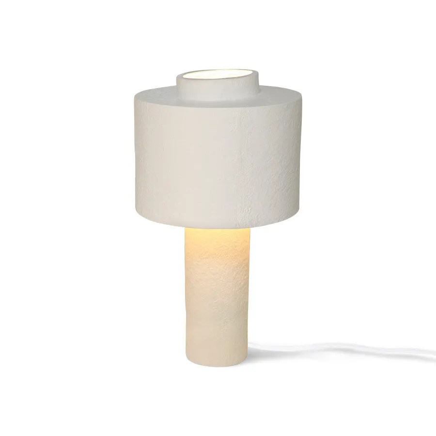 Gesso Table Lamp Matt White