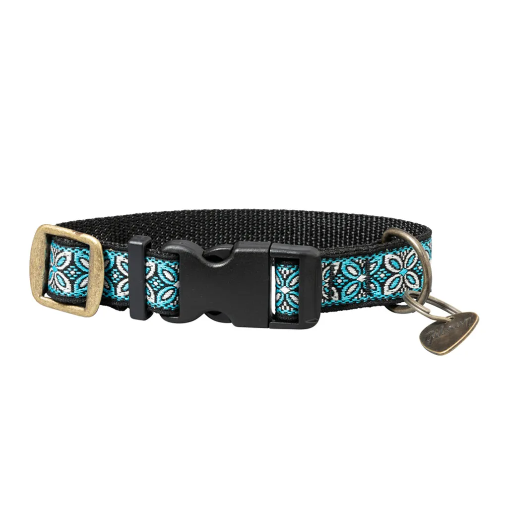 Gibson Dog GTR Strap & Collar Set Blue SM 7-27KG