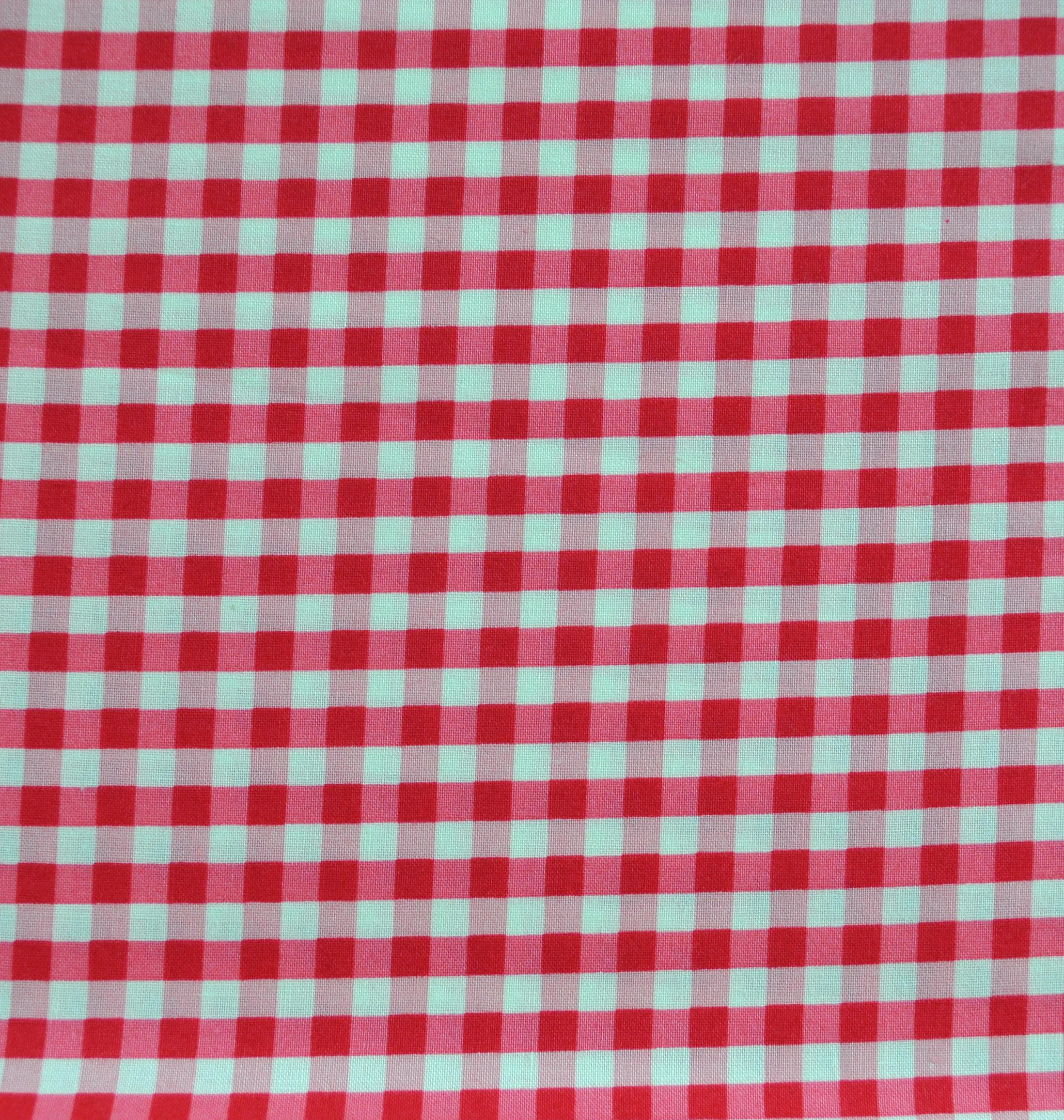 Gingham Check - Red - Live Life Collection - Yuwa