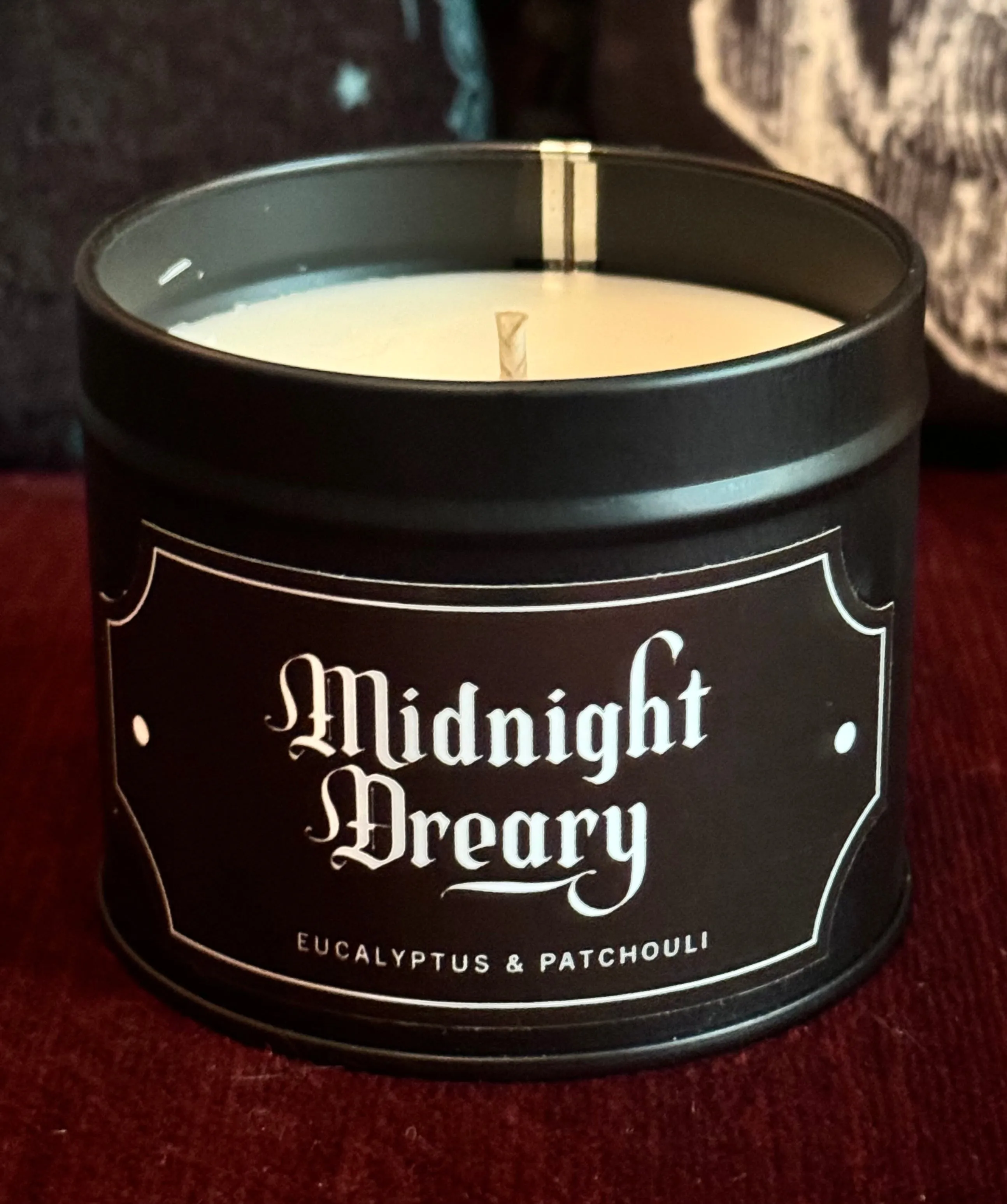 Gothic Candle Collection - Scented Candles - 100% Natural Wax