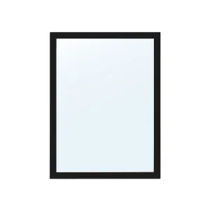Grace Mirror, Black, 55 x 75cm