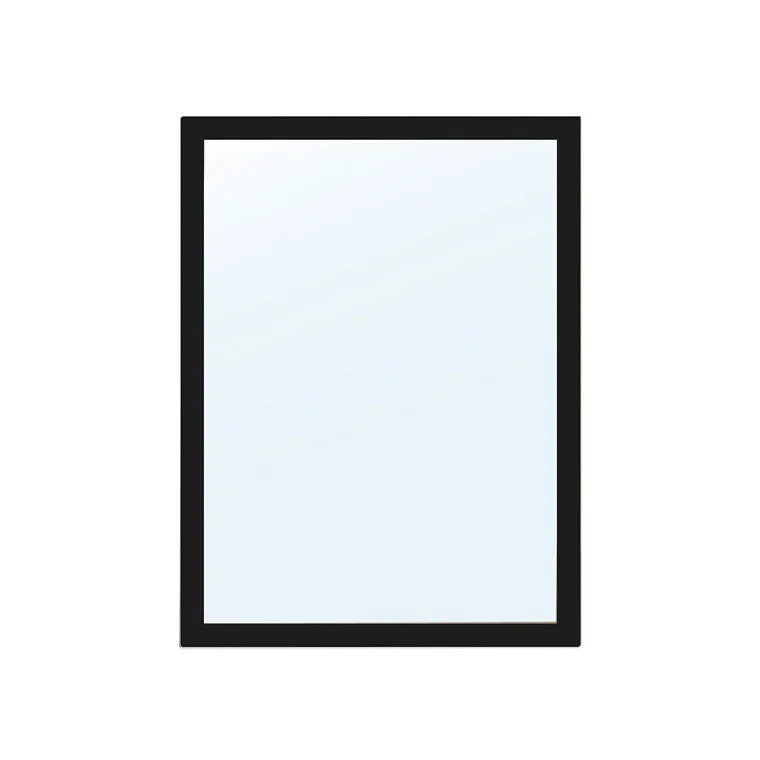 Grace Mirror, Black, 55 x 75cm