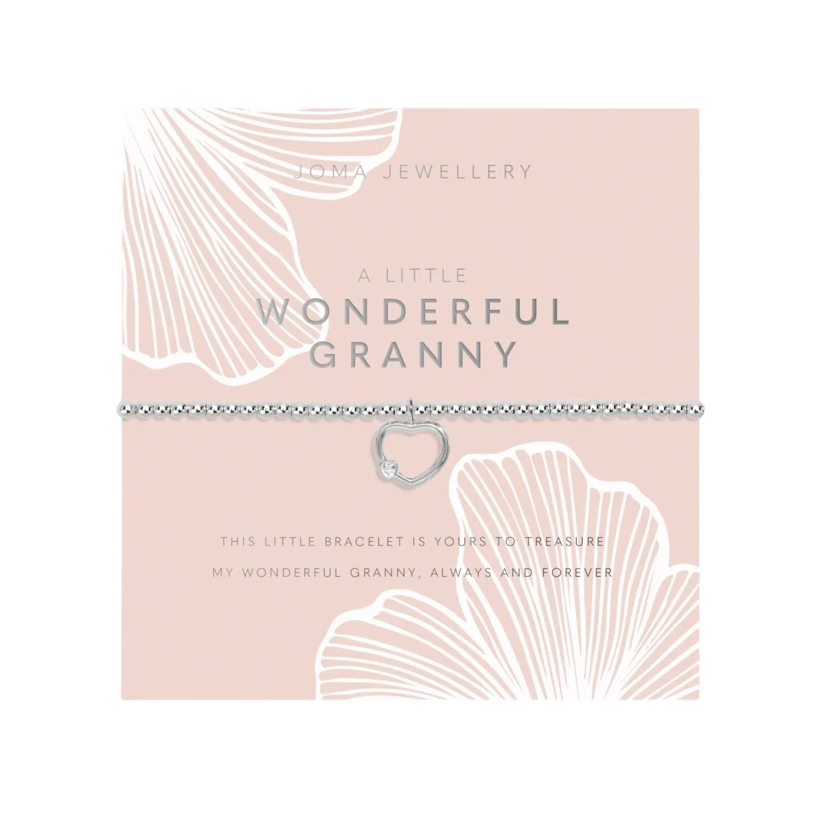 Grandmother A Little 'Wonderful Granny' Bracelet | Silver Plated