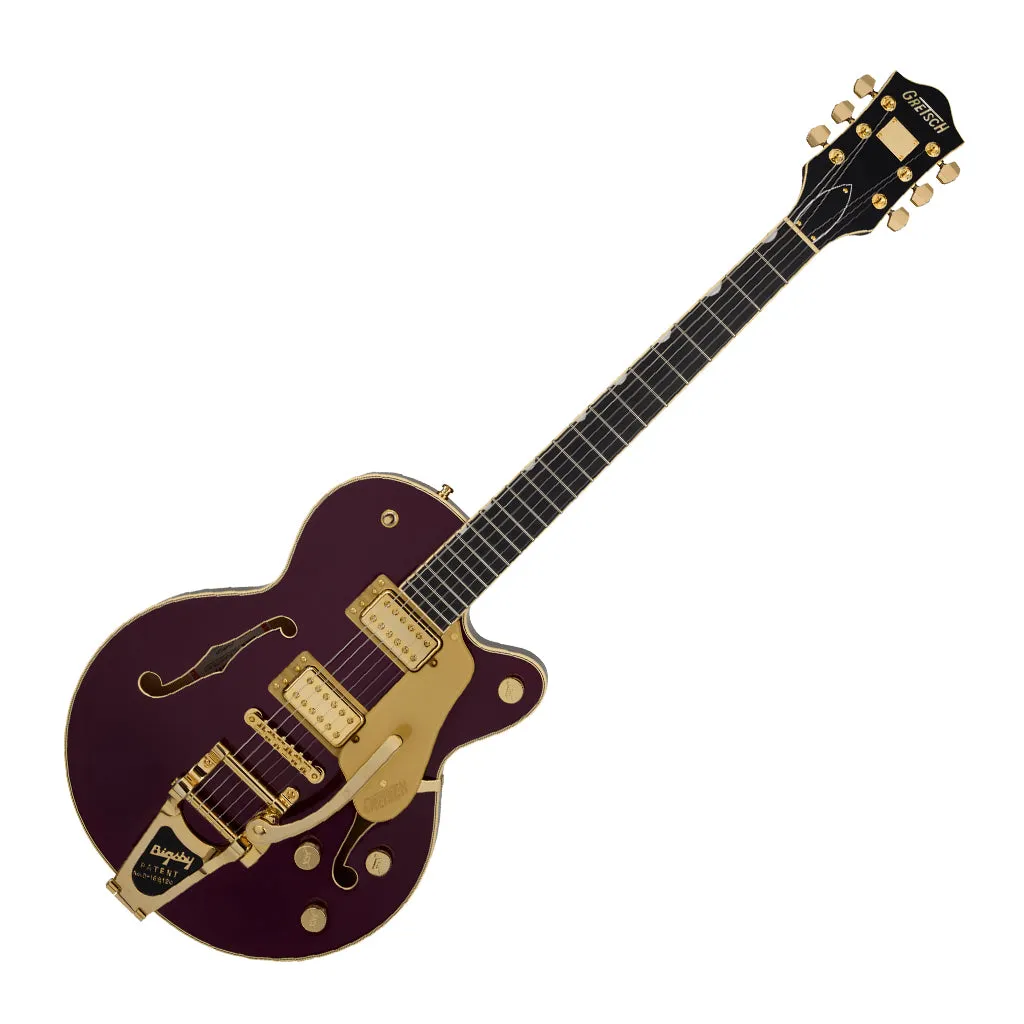 Gretsch Broadkaster Jr LX Center Block with String Thru Bigsby Ebony Fingerboard Blackberry