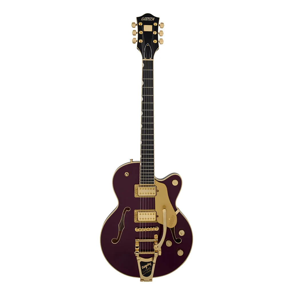 Gretsch Broadkaster Jr LX Center Block with String Thru Bigsby Ebony Fingerboard Blackberry