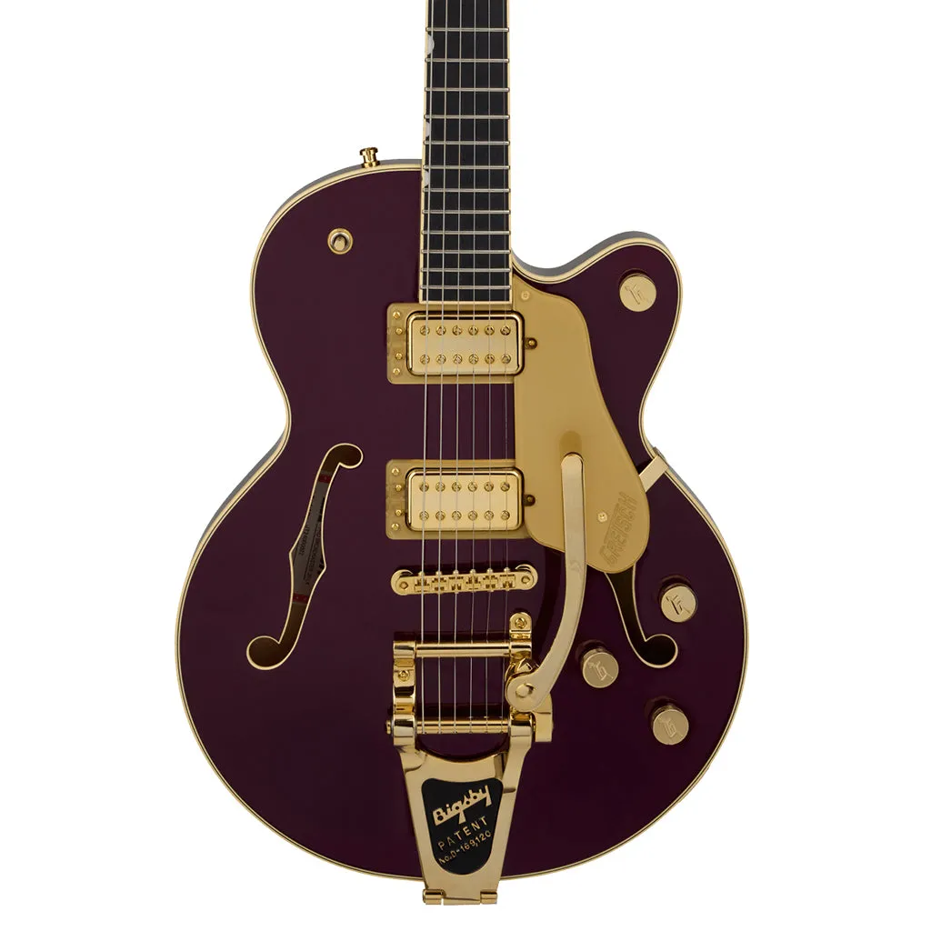 Gretsch Broadkaster Jr LX Center Block with String Thru Bigsby Ebony Fingerboard Blackberry