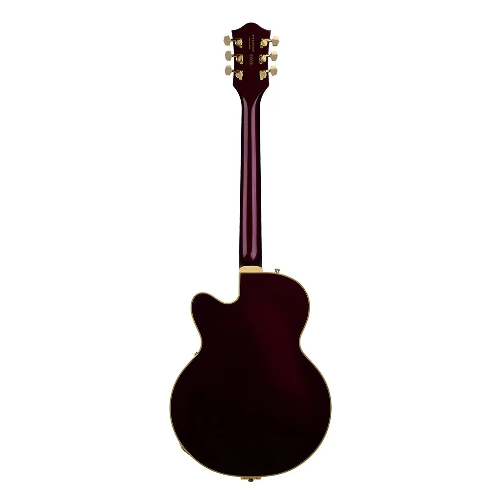 Gretsch Broadkaster Jr LX Center Block with String Thru Bigsby Ebony Fingerboard Blackberry