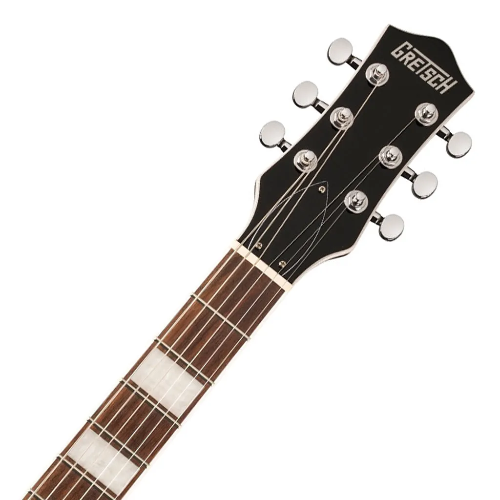 Gretsch G5220 Electromatic Jet Black Top Singlecut with V Stoptail and Laurel Fingerboard - Sweet Tea
