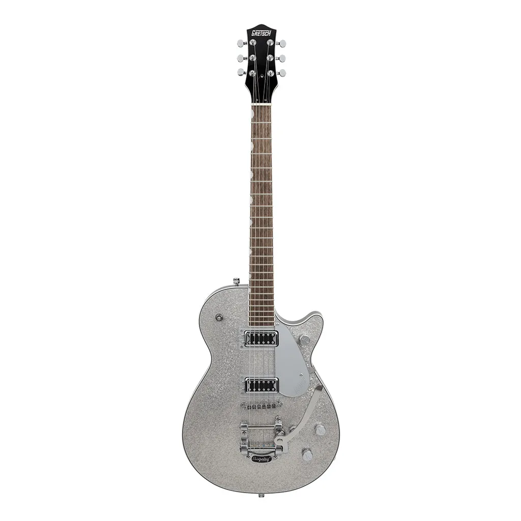 Gretsch  G5230T Electromatic Sparkle Jet FT Singlecut with Bigsby Electric Guitar Laurel Fingerboard Silver Sparkle