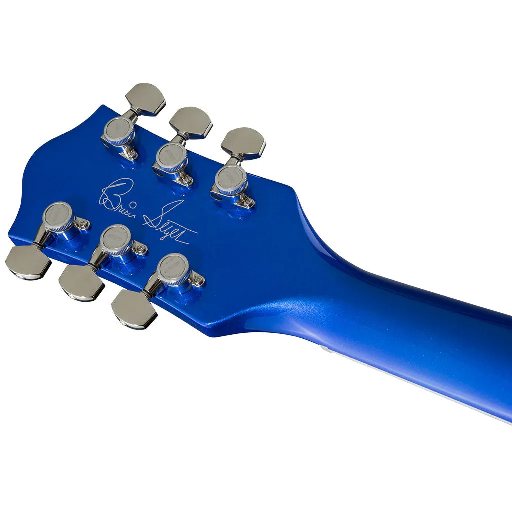 Gretsch  G6120T-HR Brian Setzer Signature Hot Rod Hollow Body with Bigsby, Rosewood Fingerboard, Candy Blue Burst