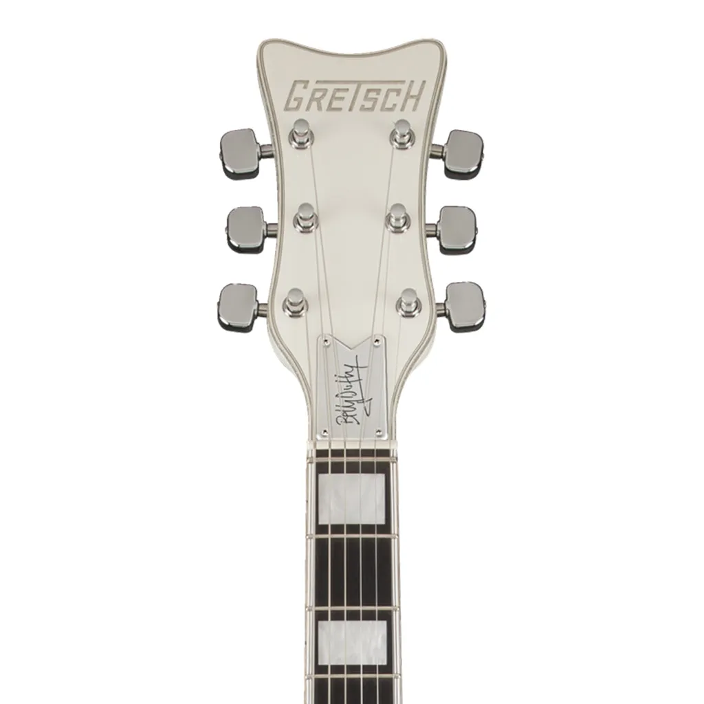 Gretsch G7593T Billy Duffy Signature Falcon with Bigsby, Ebony Fingerboard, White, Lacquer