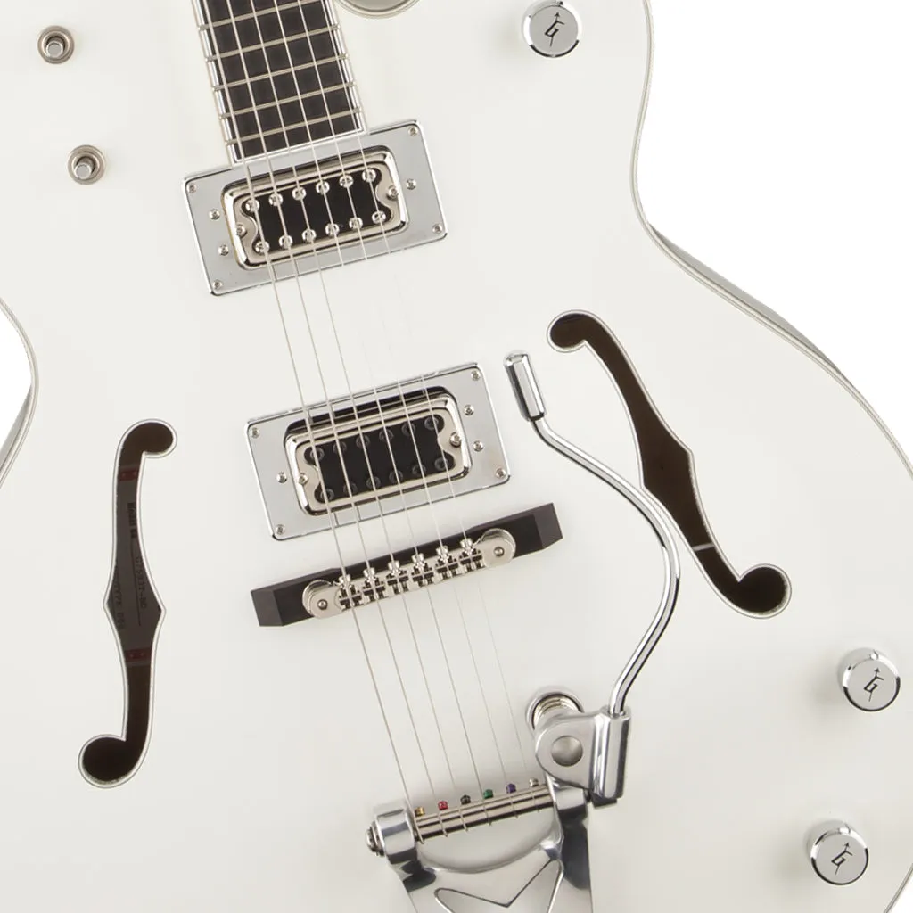 Gretsch G7593T Billy Duffy Signature Falcon with Bigsby, Ebony Fingerboard, White, Lacquer
